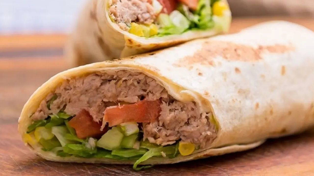 Pratik ve lezzetli: Ton balıklı wrap tarifi