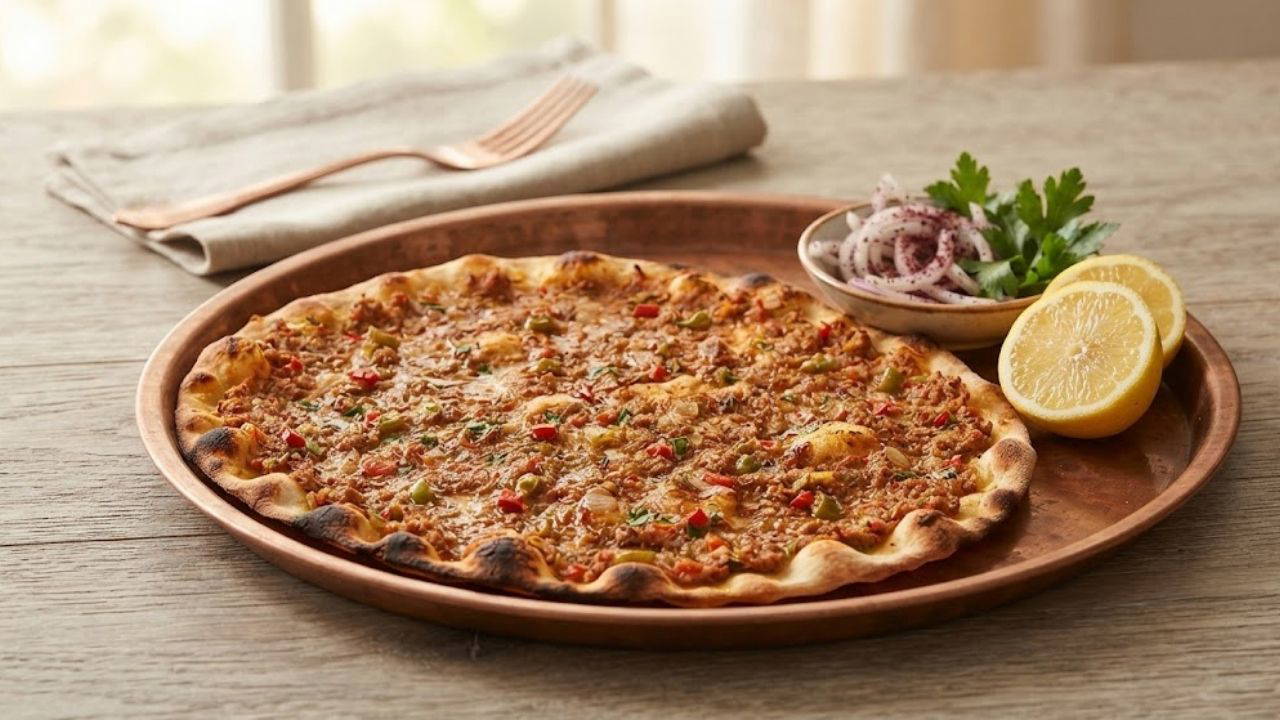Taş fırın lezzetini evde yakalayın: MasterChef lahmacun tarifi
