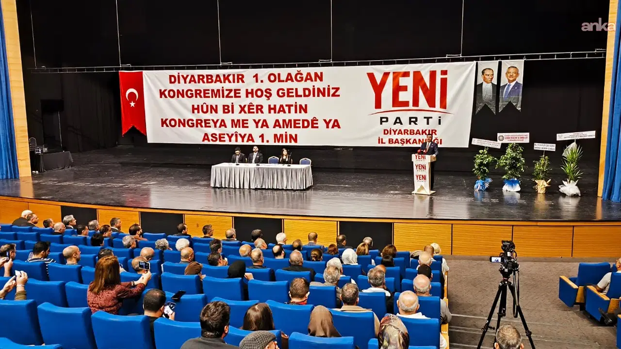 Özgür Özel ve İmamoğlu'ndan YENİ Parti Diyarbakır İl Başkanlığı Kongresi'ne mesaj
