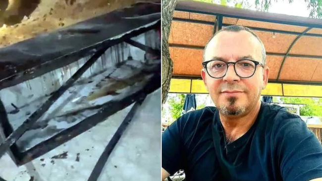 Dondurma dolabından cesedi çıktı