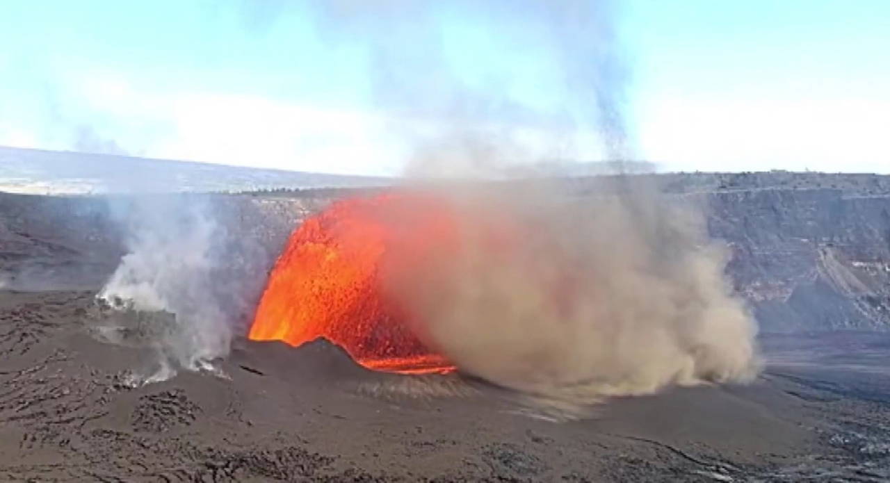 Hawaii'deki Kilauea Yanardağı'nda 32'nci patlama