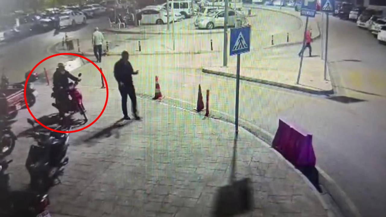 Motorsiklet çalan şahıs: Ayak başparmağım ağrıdığı için aldım