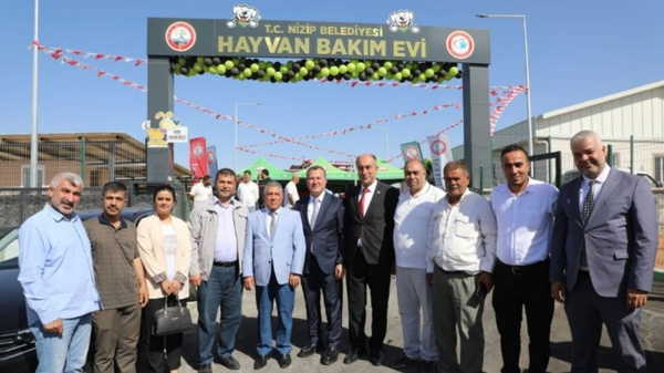 Nizip Belediyesi Hayvan Bakımevi hizmete açıldı