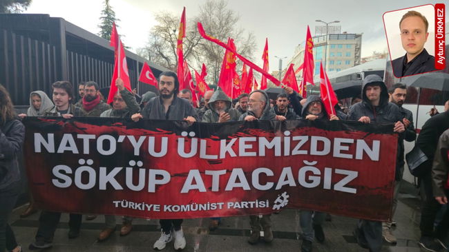 NATO karşıtı eylem...