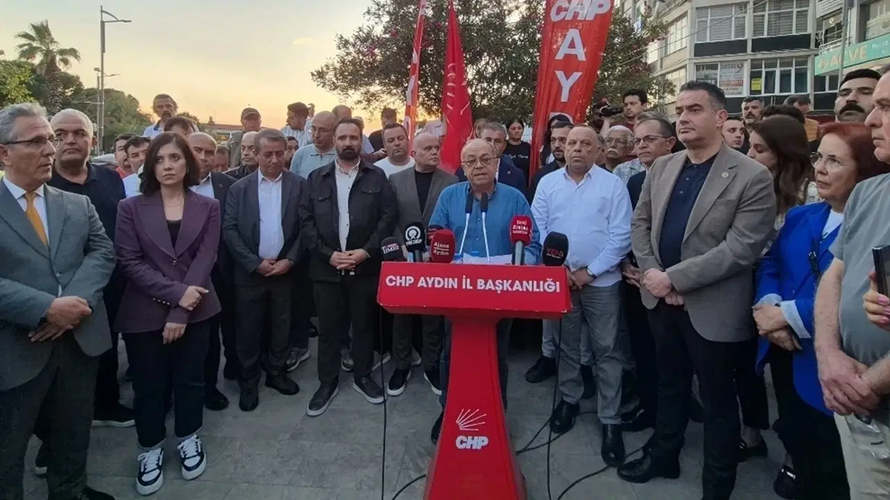 CHP Aydın İl Başkanı Saatçı: 'Bu kararı tanımıyoruz'