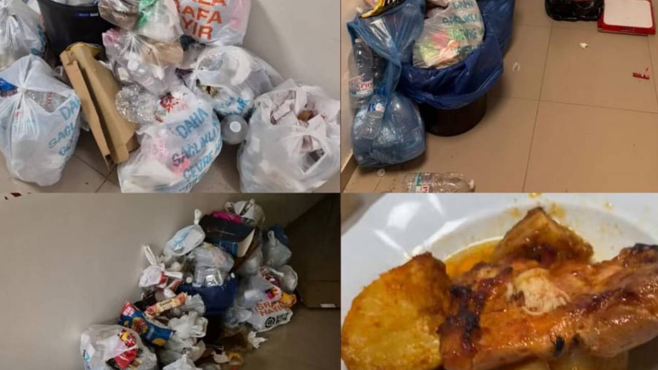 Ege Üniversitesi KYK yurtlarında çöp ve hijyen krizi