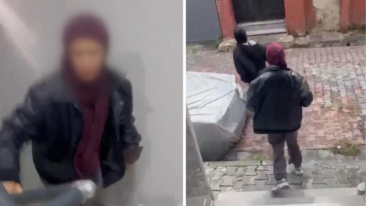 Kağıthane'de hırsızlık şüphelilerine suçüstü: Kaçarken kapıyı şaşırıp ev sahibini suçladılar