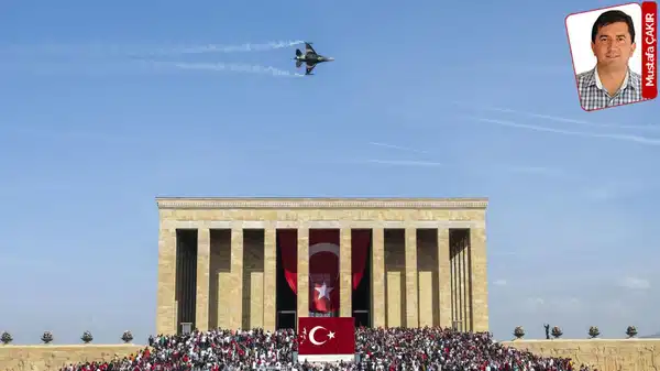 Cumhurbaşkanı Yardımcısı Yılmaz, Anıtkabir’de slogan atılması konusunda bakanlığı işaret etti: Saray topu MSB’ye attı