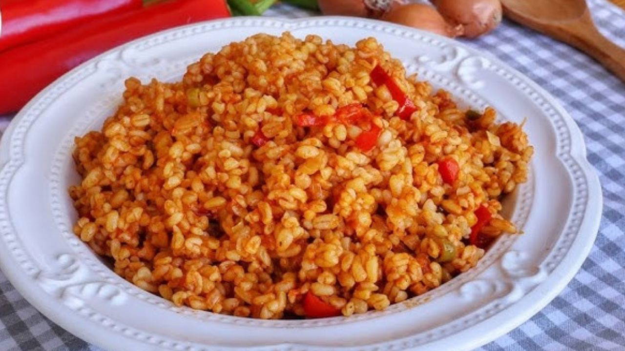 Pratikliğin enfes hali: Bulgur pilavı tarifi