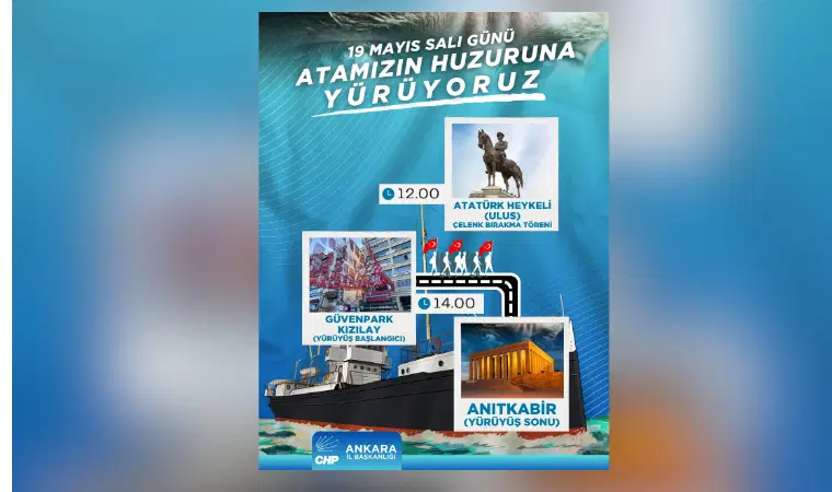 CHP, 19 Mayıs'ta 'Tam Bağımsız Türkiye' ilkesiyle sahada olacak