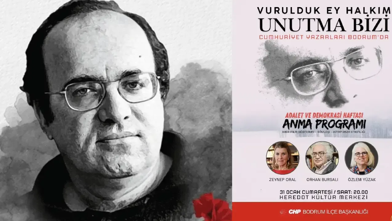 Uğur Mumcu Bodrum’da anılacak