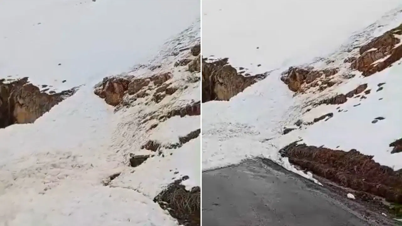 Şırnak’ta çığ düşen kara yolu ulaşıma kapandı