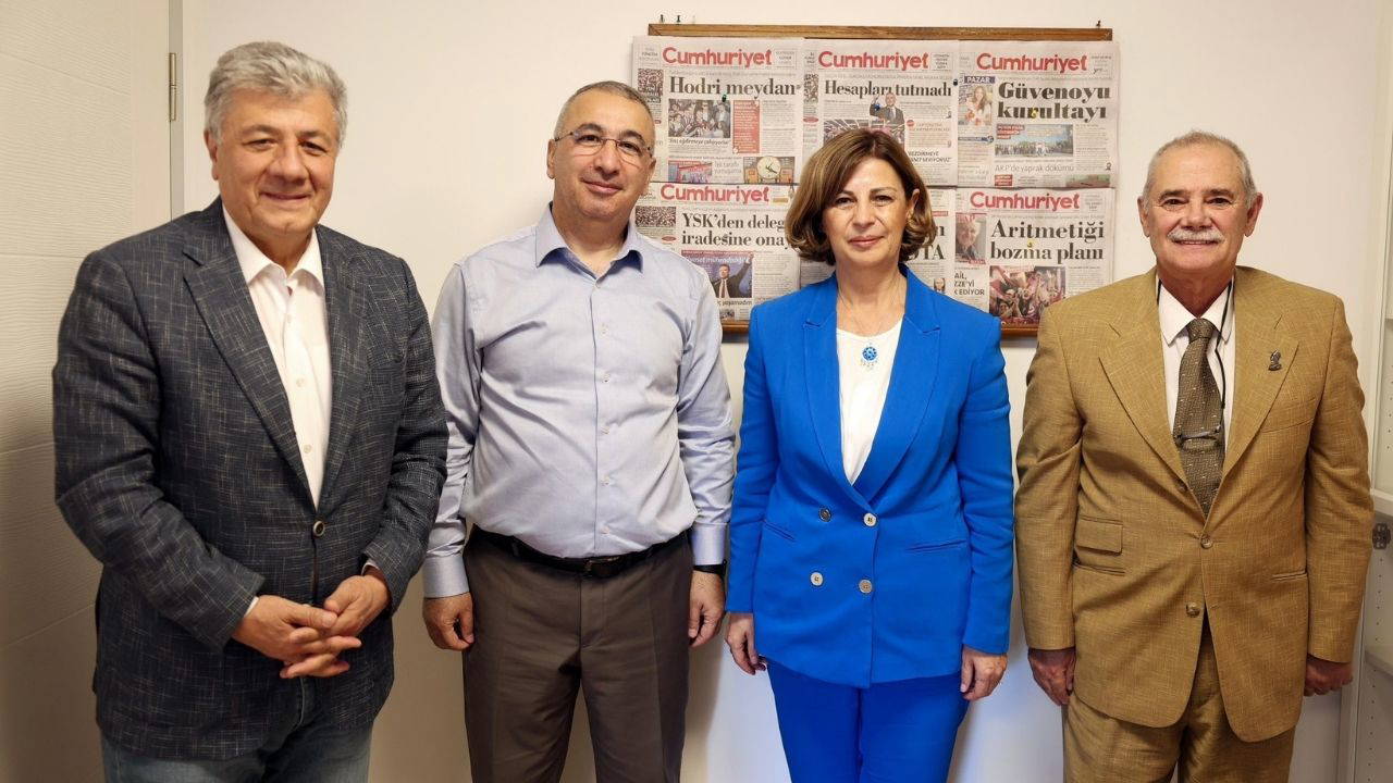 Başkan Ünlüce’den gazetemize ziyaret