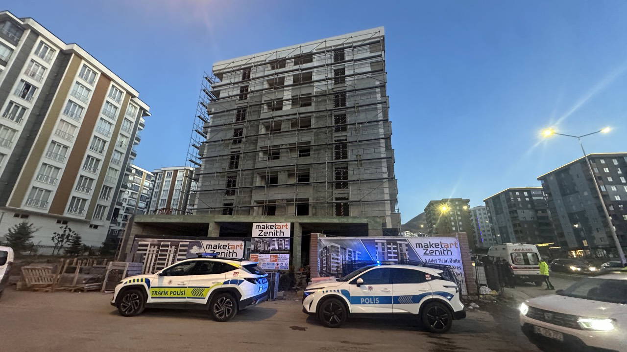 Erzurum'da iş cinayeti! 7'nci kattan düştü
