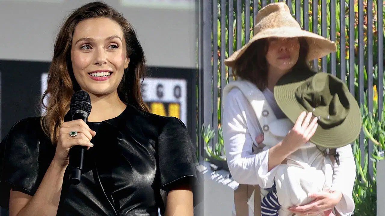Elizabeth Olsen ilk kez anne oldu: Los Angeles'ta bebeğiyle görüntülendi