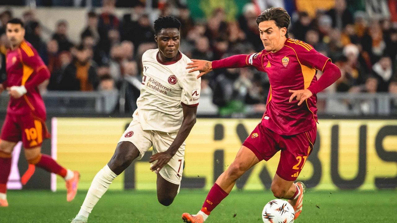 Roma, Midtjylland'a ilk yenilgisini tattırdı