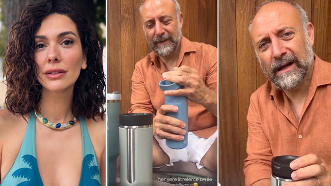 Bergüzar Korel, Halit Ergenç'in bilinmeyen alışkanlığını paylaştı