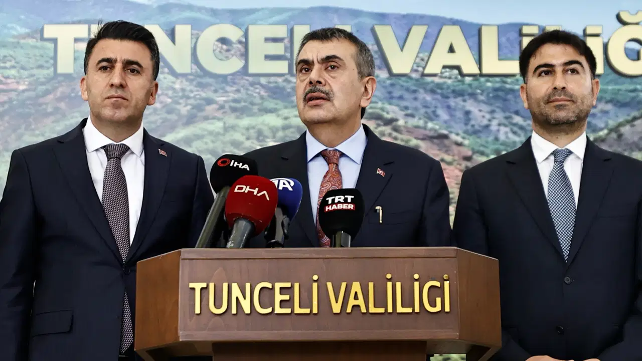 Milli Eğitim Bakanı Yusuf Tekin açıkladı: Tunceli'de öğrenci sayısı hızla düşüyor