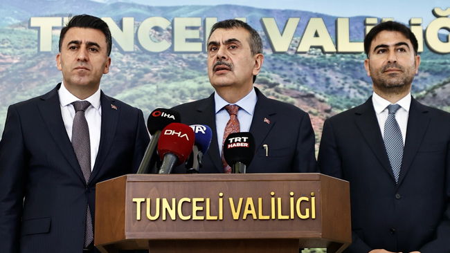 Bakan Tekin: Tunceli'de öğrenci sayımız hızla düşüyor