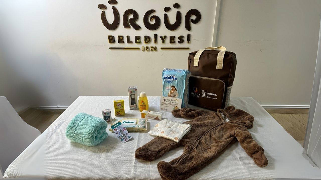 Ürgüp Belediyesi ‘Hoş Geldin Bebek’ projesiyle minik kalplere dokunuyor