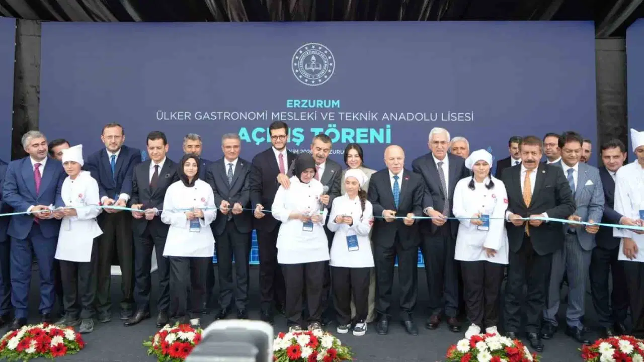 Erzurum’da Türkiye Gastronomi Liseleri Projesi’nin ilk adımı atıldı