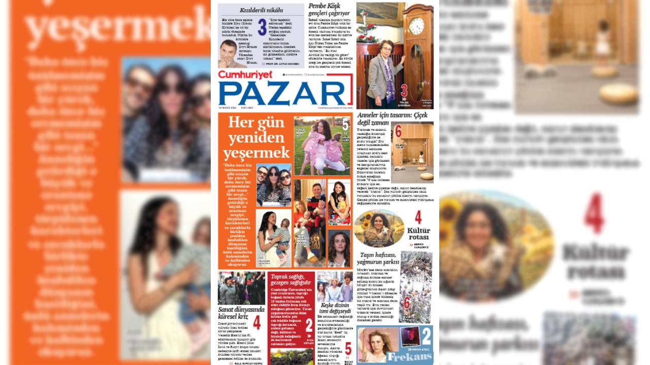 Cumhuriyet Pazar bu hafta da dopdolu!