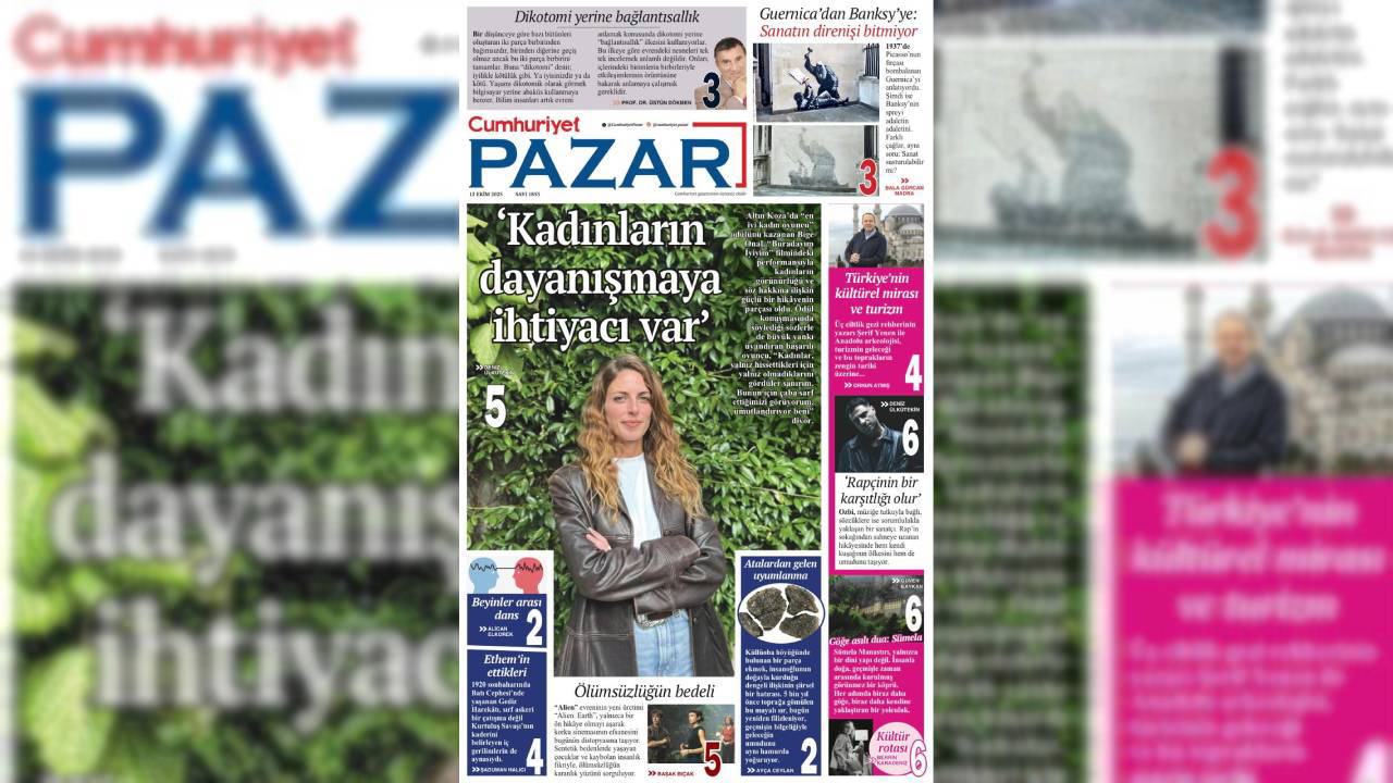 Cumhuriyet Pazar bu hafta da dopdolu!