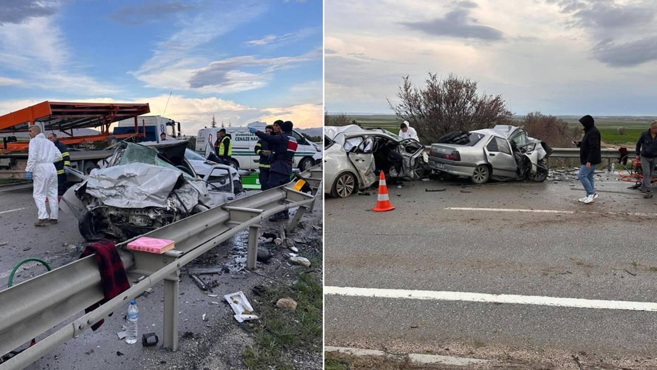 Eskişehir-Ankara Yolunda Feci Trafik Kazası: 4 Ölü, 2 Yaralı!