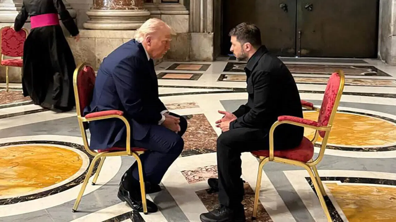 Trump, Davos’ta Zelenski ile görüştü: Savaşı bitirmek 'tek bir meseleye' kaldı