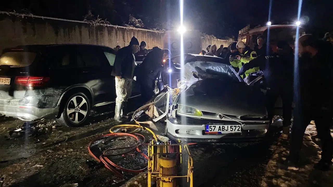 Sinop'ta kaza: 2 kişi öldü, 6 kişi yaralandı