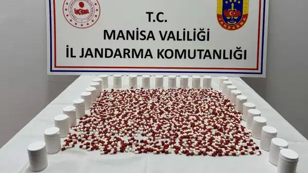 Manisa’da 86 Bin 654 Sentetik Eczacı Hapı Ele Geçirildi
