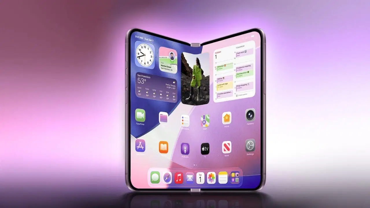 Katlanabilir ekranlı iPhone için yeni bilgiler geldi