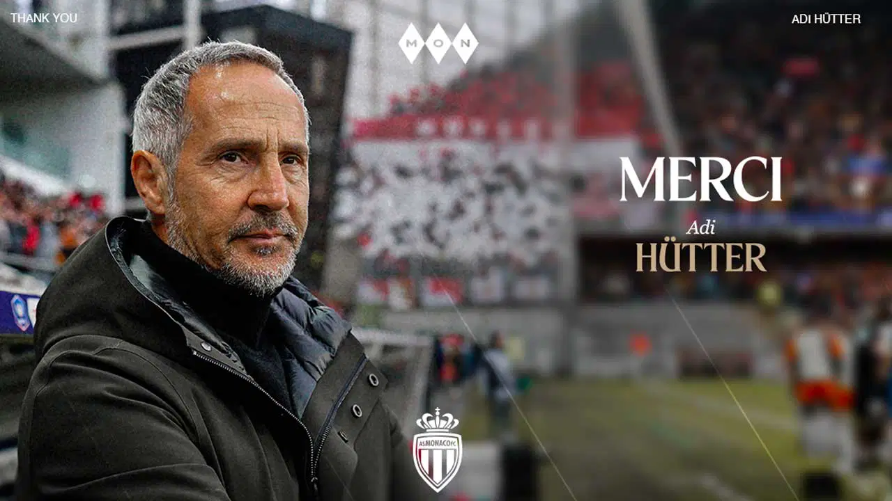 Monaco'da Adi Hütter'e veda!