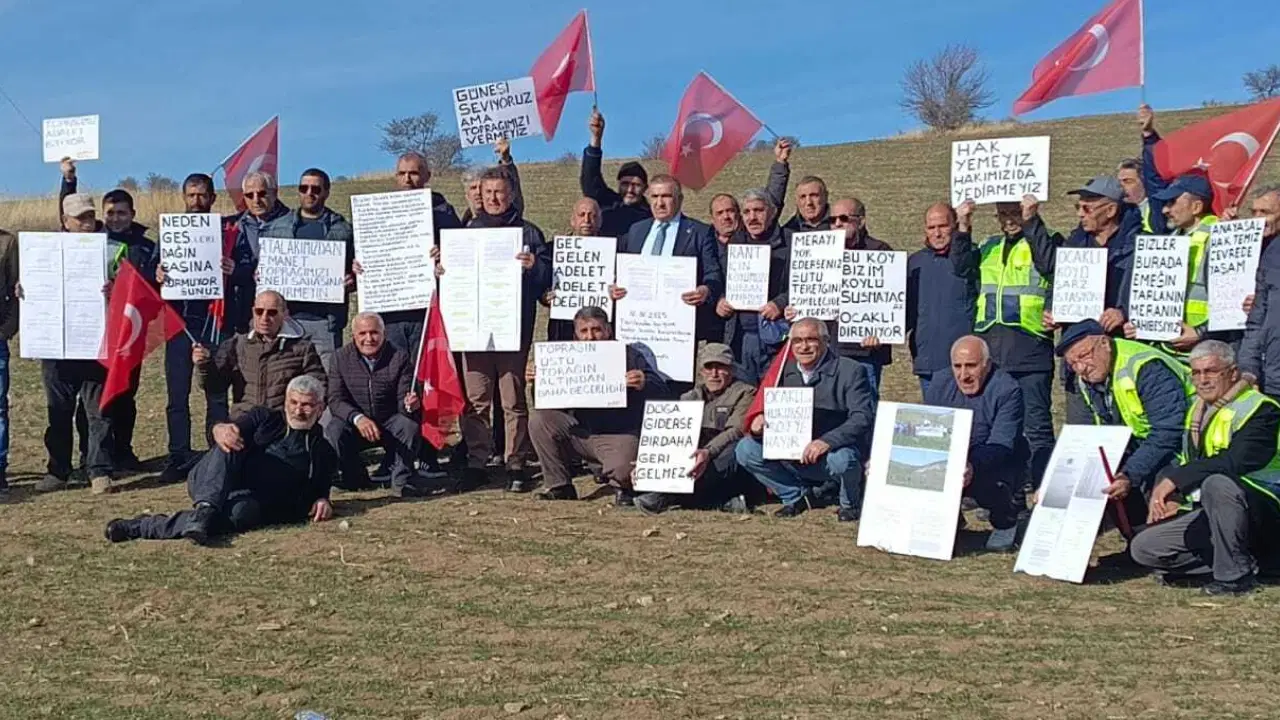 Erzurum Aşkale'de yapılmak istenen GES'e, bölge halkı tepkili: 'Bizleri umursamayan bir madencilik anlayışına ‘hayır’ diyoruz'