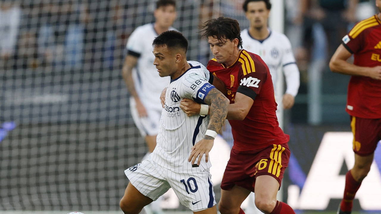4 gollü Roma - Inter maçında kazanan çıkmadı