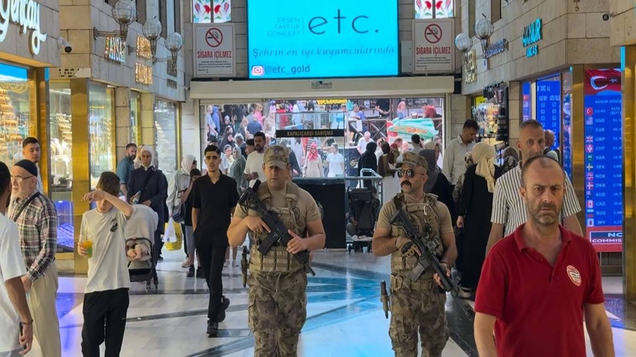 Özel harekat kuyumcu için devriyede!