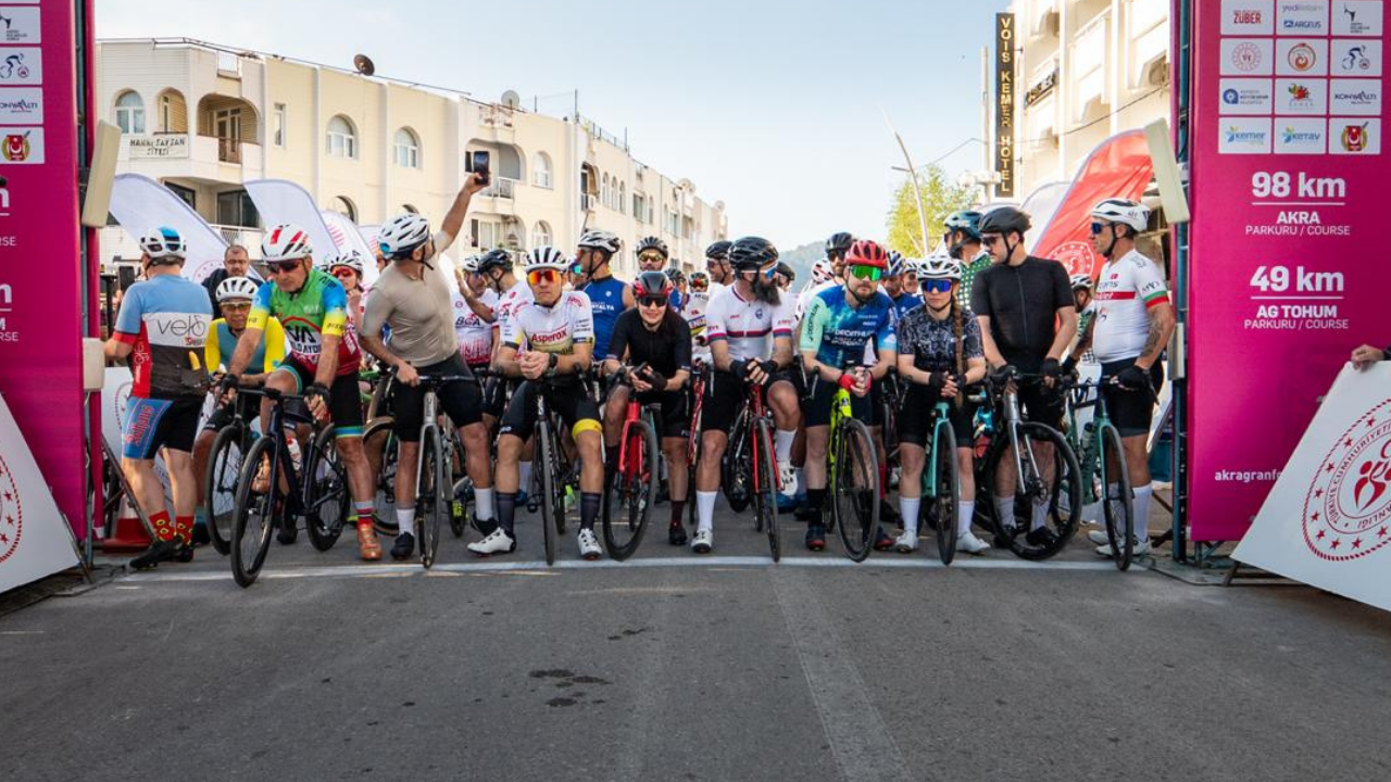 AKRA Gran Fondo Antalya’da pedallar ‘Yeşil Gelecek’ için dönecek