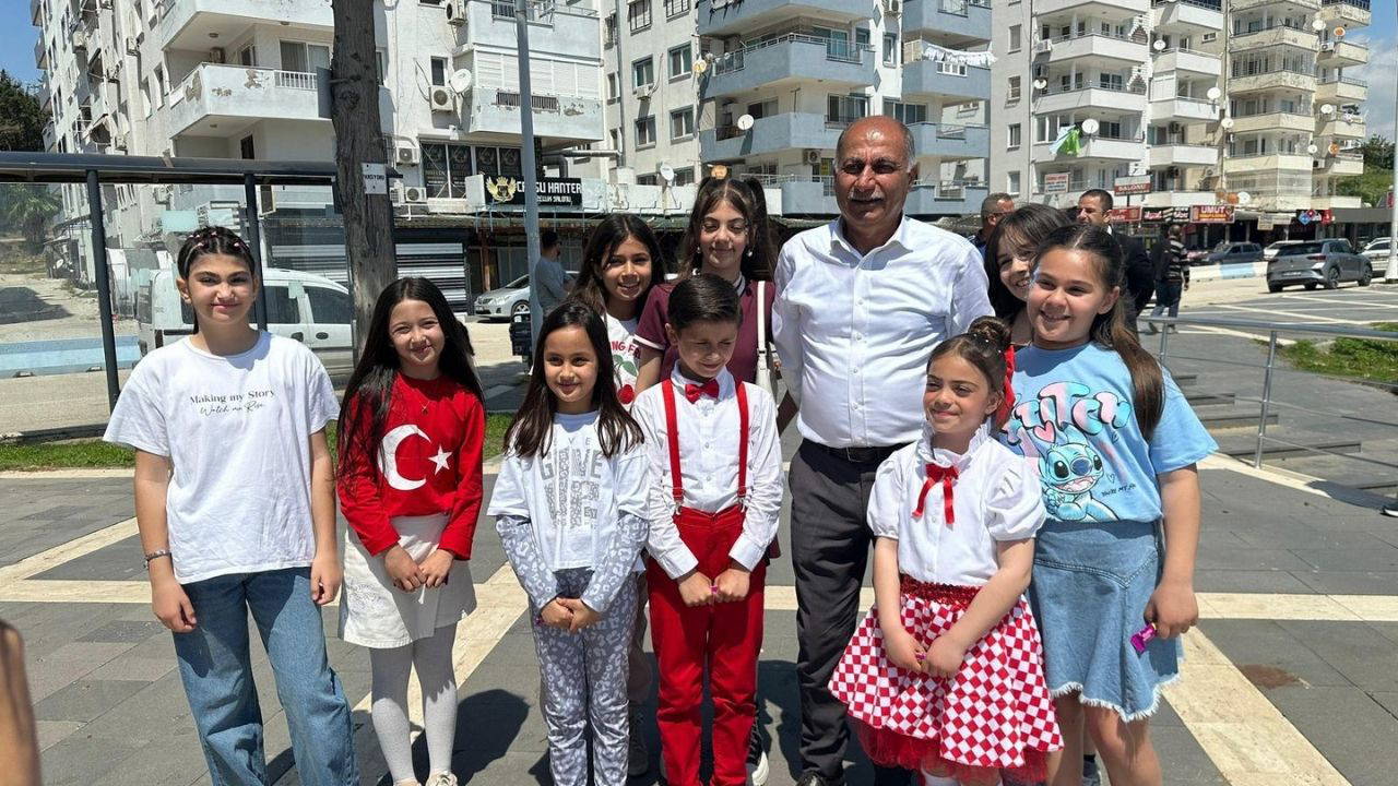 Yumurtalık’ta çocuklar için renkli kutlama