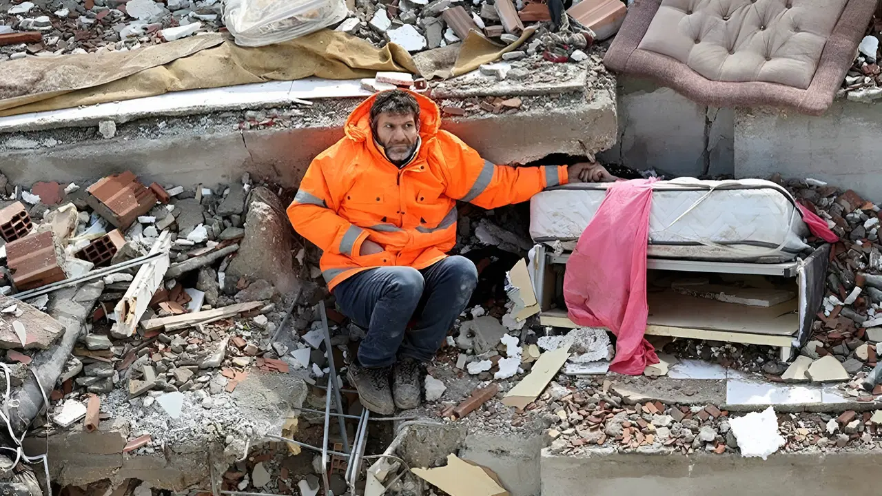 6 Şubat'ta enkazda kızının elini bırakmayan baba Mesut Hançer konuştu: 'Biz burada yaşayan bir ölü olduk...'