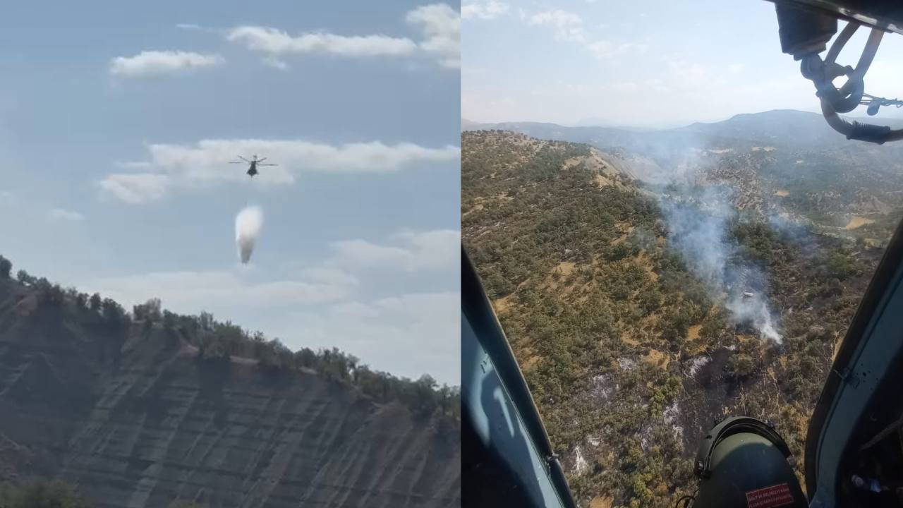 8 saattir sürüyordu... Şırnak'taki yangın kontrol altına alındı!