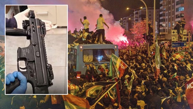 Amedspor kutlamasında 'silah' iddiasına yalanlama