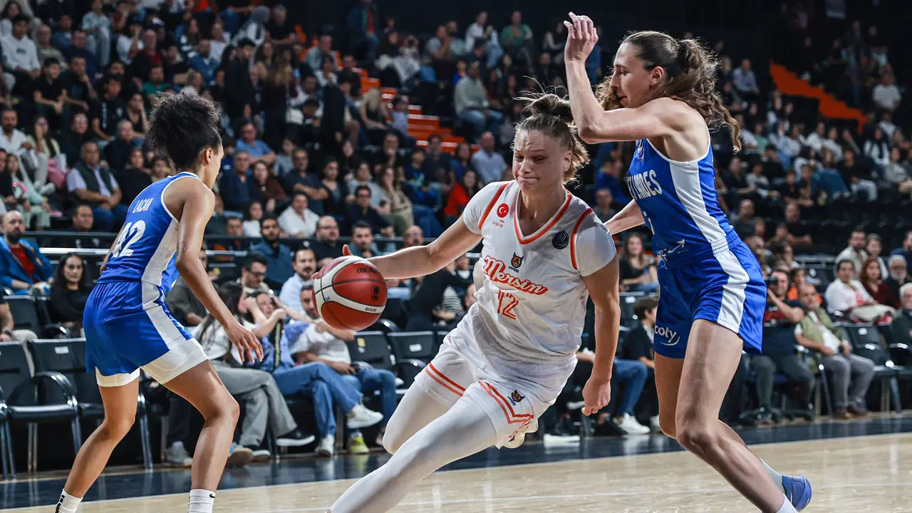 ÇBK Mersin, Basket Landes'e bir sayı farkla mağlup!