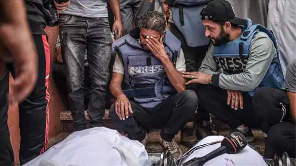 İsrail'in 7 Ekim 2023'ten beri Gazze'ye yönelik saldırılarında 246 gazeteci öldü