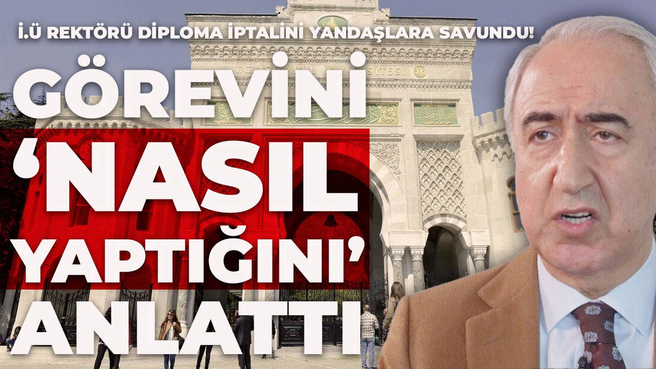 Skandallarla gündeme gelen İÜ Rektörü Osman Bülent Zülfikar, İmamoğlu'nun diplomasının iptalini böyle savundu 