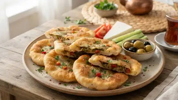 Kahvaltıya 20 dakikada hazırlayabileceğiniz enfes lezzet: Tavada otlu pişi tarifi