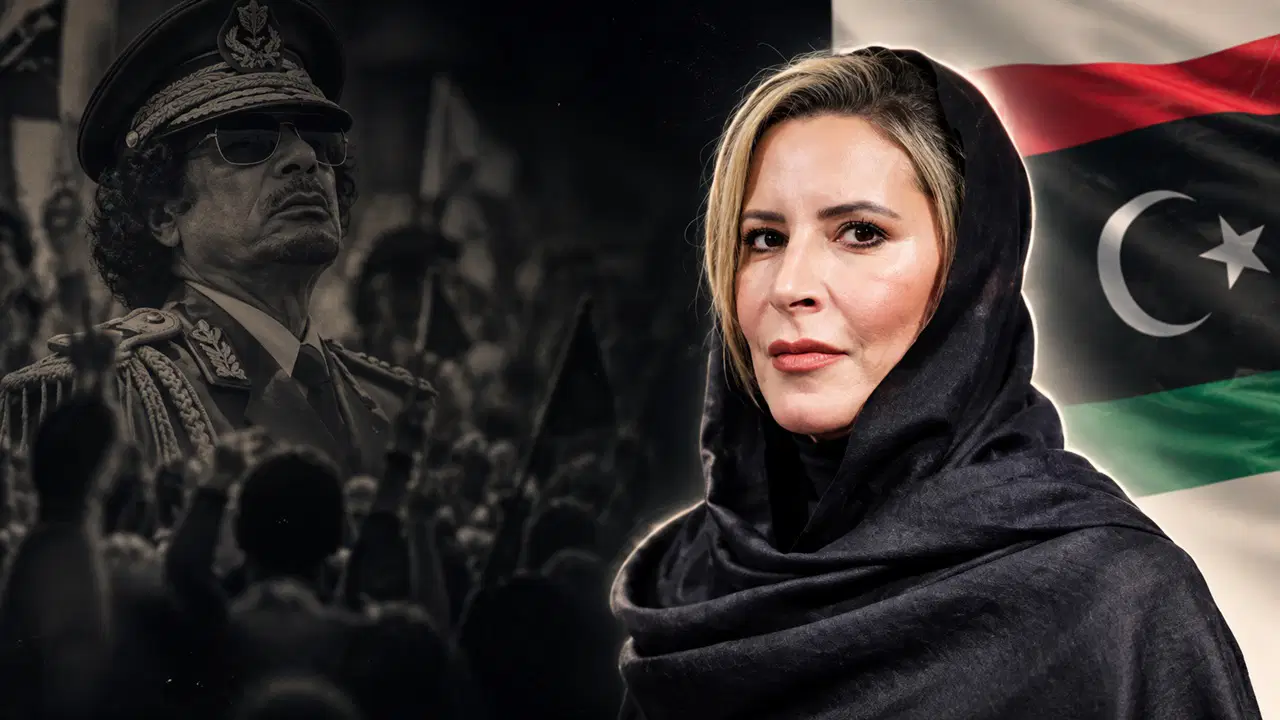 Muammer Kaddafi’nin kızı Ayşe Kaddafi, Libya liderliği anketinde ilk sırada yer aldı