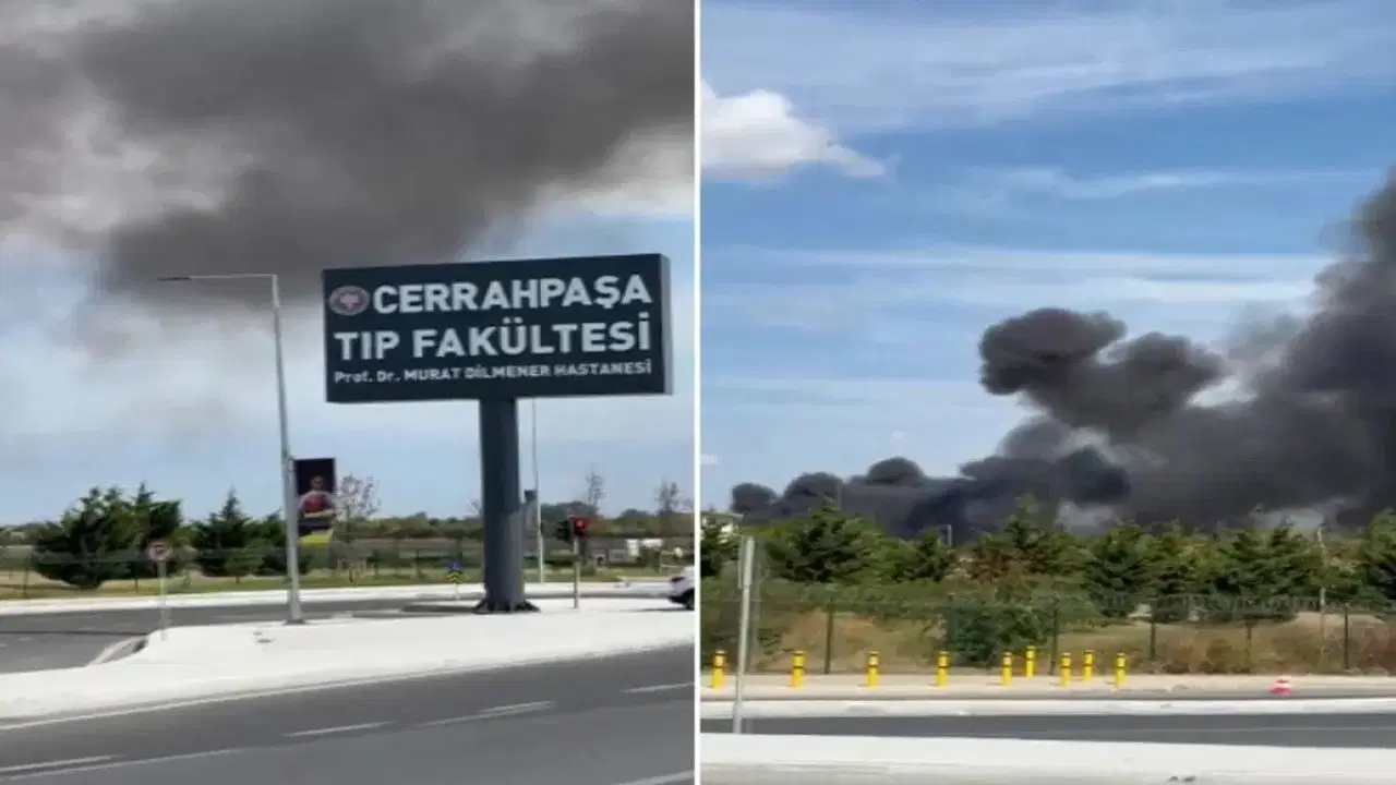 Son dakika... Cerrahpaşa Tıp Fakültesi Prof. Dr. Murat Dilmener Hastanesi'nde yangın