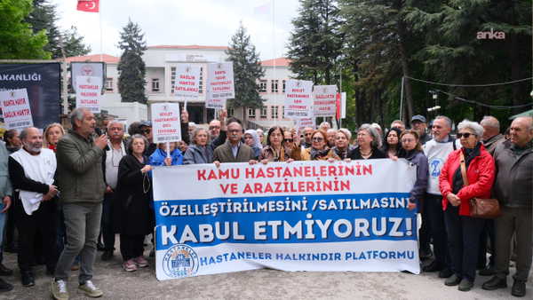 Eskişehir'de Hastaneler Halkındır Platformu'ndan özelleştirme tepkisi