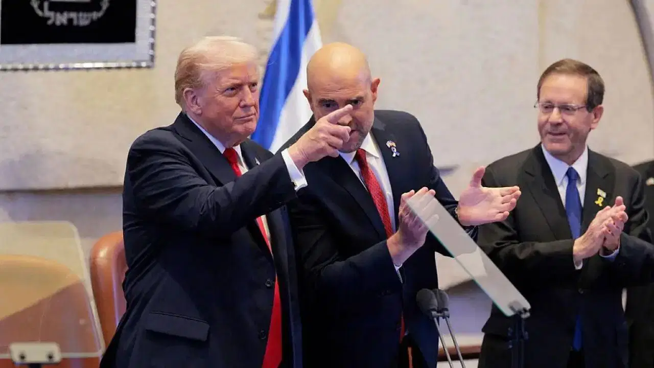 Trump’tan, Knesset’te tarihi mesajlar: Sekiz ayda sekiz savaş bitirdim