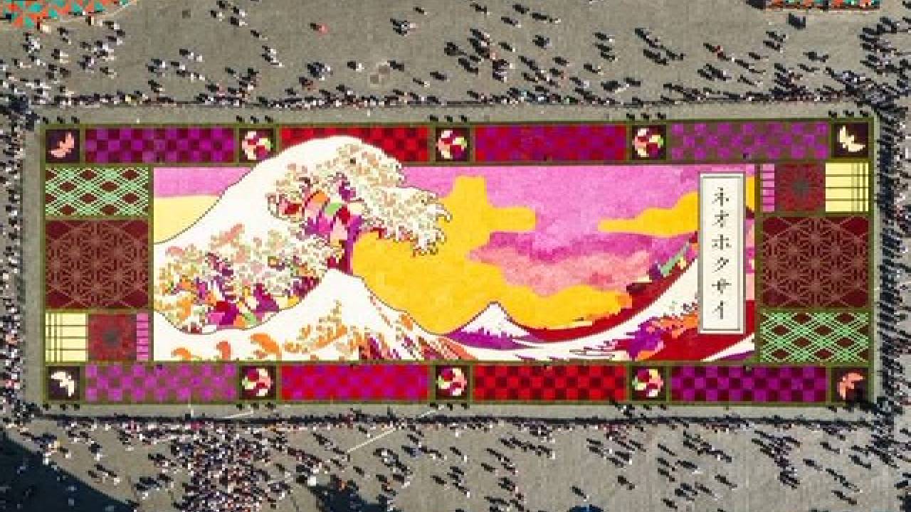 Brüksel’de çiçek açan Japon dalgası